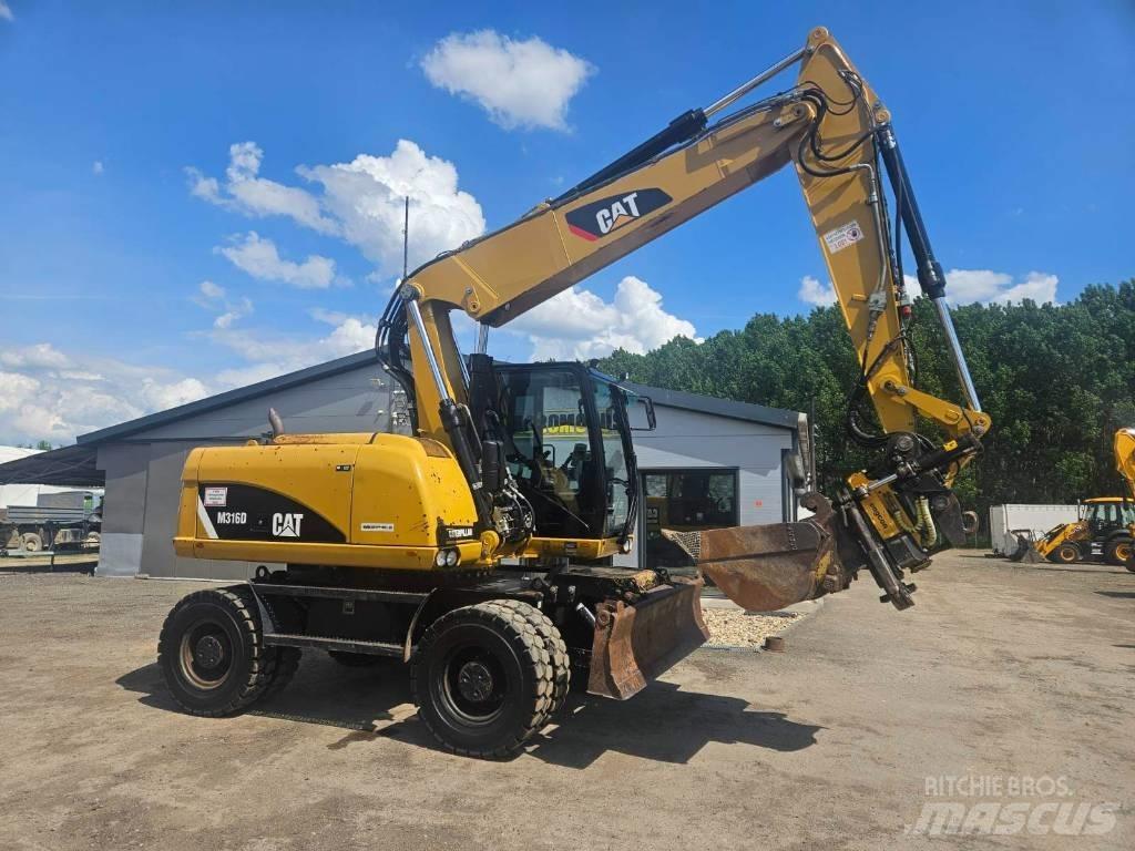CAT M 316 D Lastik tekerli ekskavatörler