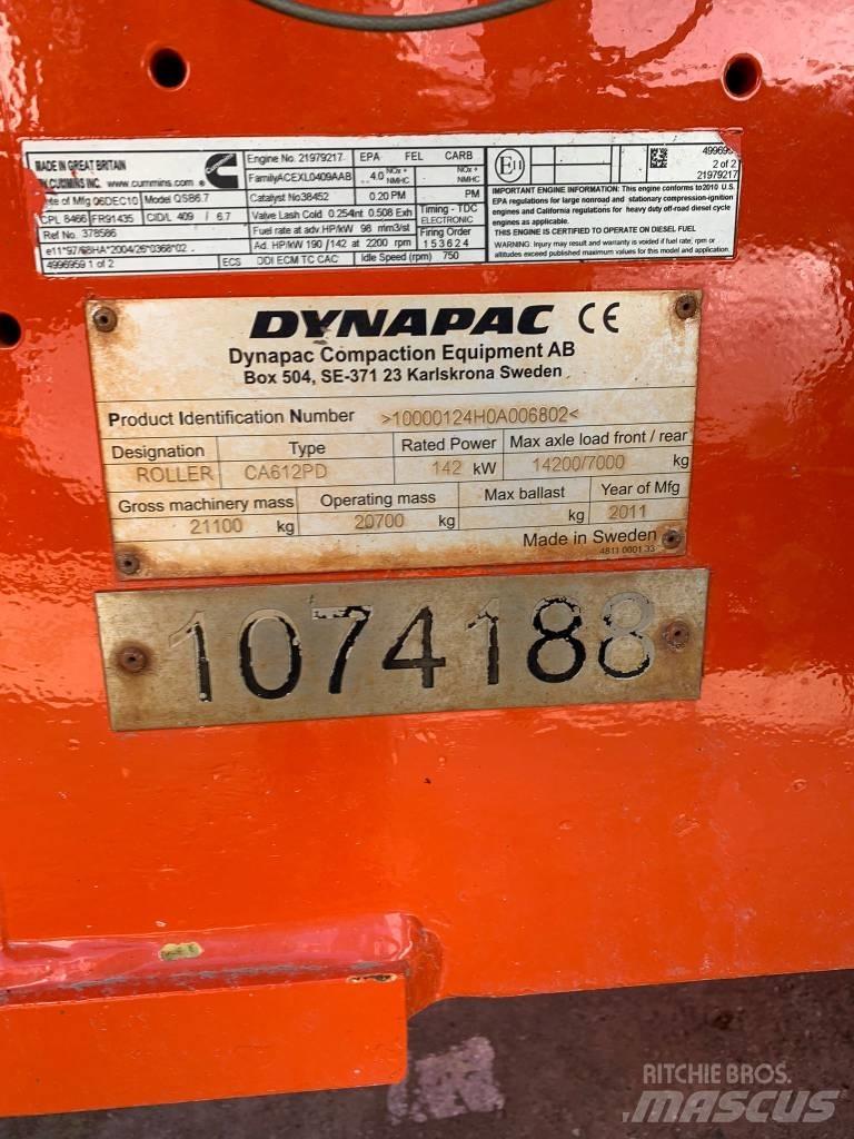Dynapac CA 612 Kültivatörler