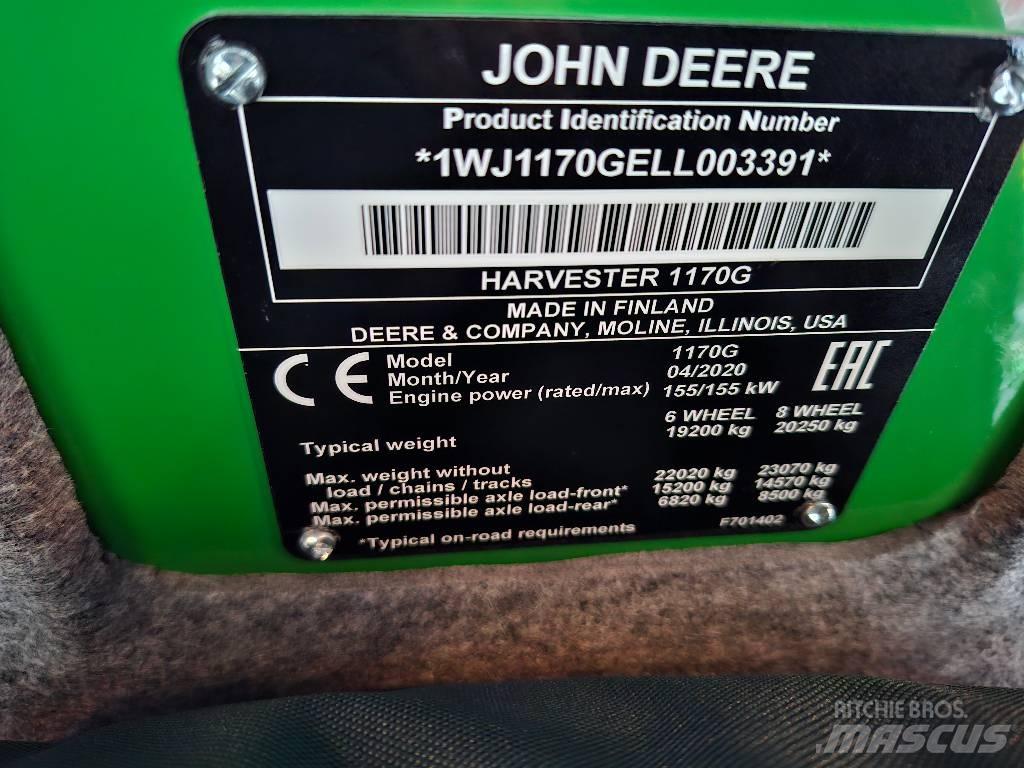 John Deere 1170G Biçerdöverler