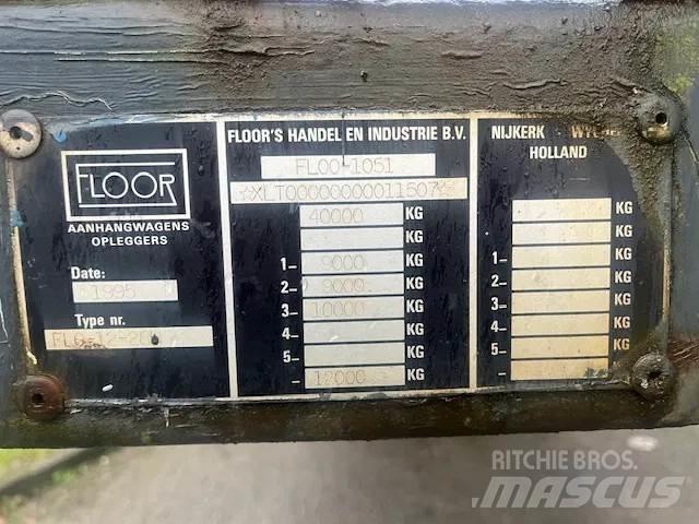 Floor FLO-12-28H Flatbed çekiciler