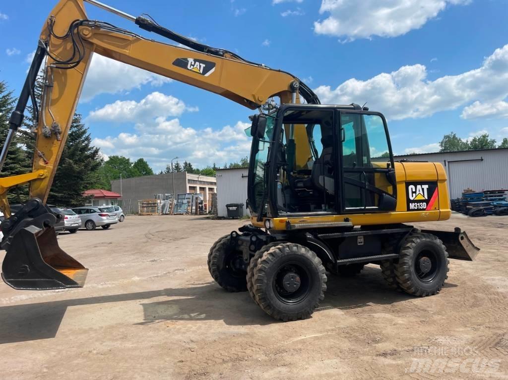 CAT M 313 D Lastik tekerli ekskavatörler
