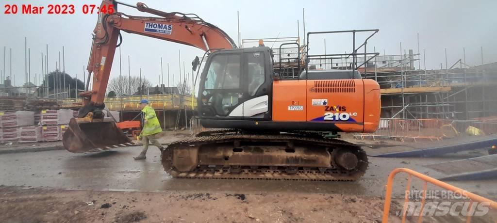 Hitachi ZX 210 LC-6 Paletli ekskavatörler
