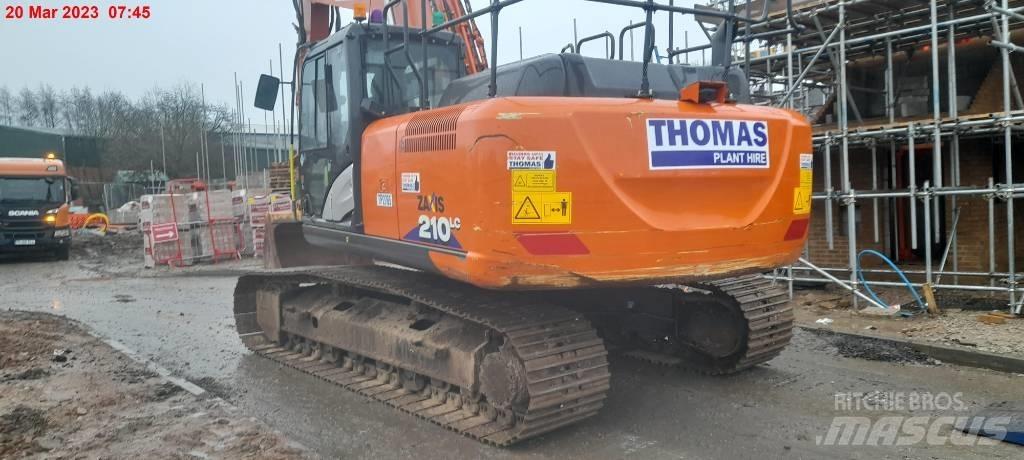 Hitachi ZX 210 LC-6 Paletli ekskavatörler