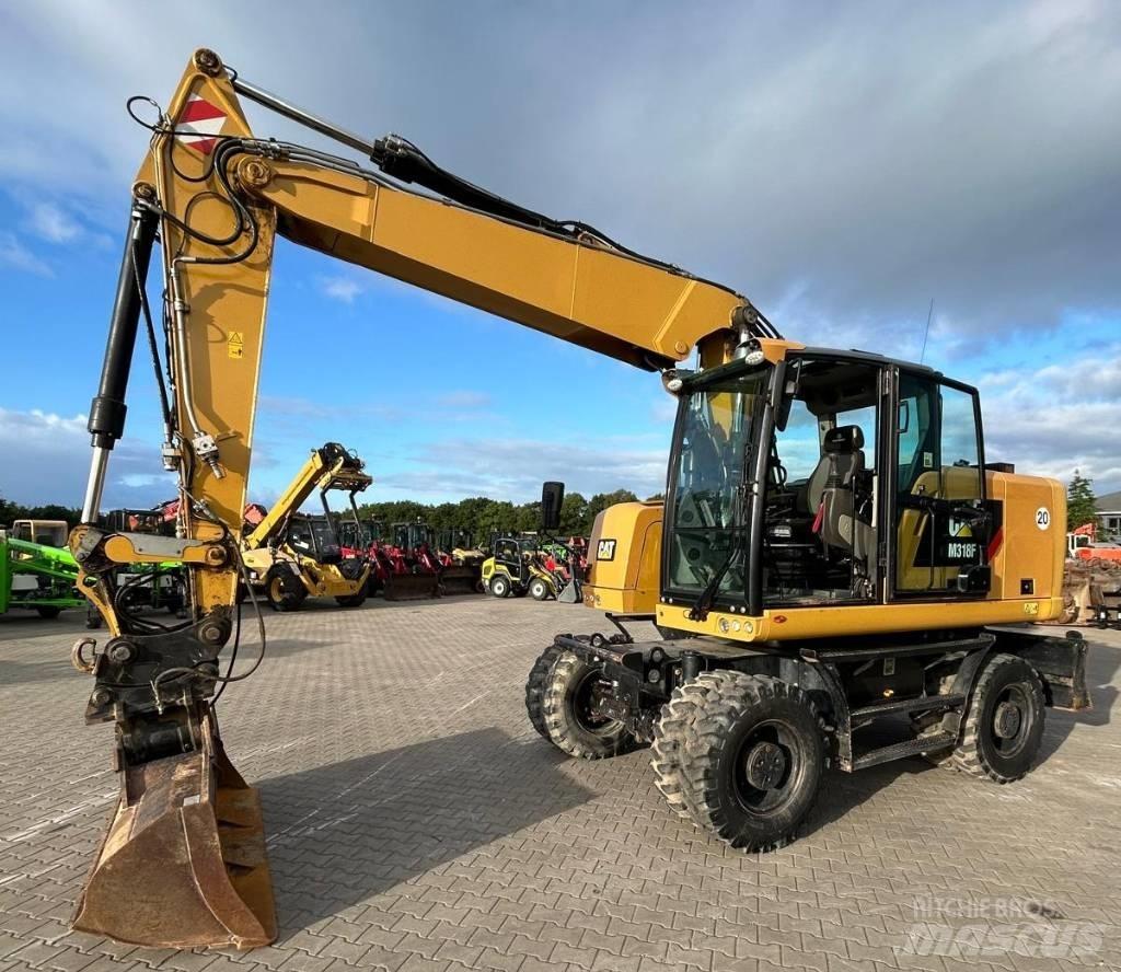CAT M 318 F Lastik tekerli ekskavatörler