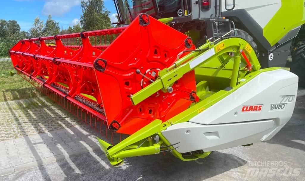 CLAAS VARIO 770 Biçerdöver kafaları