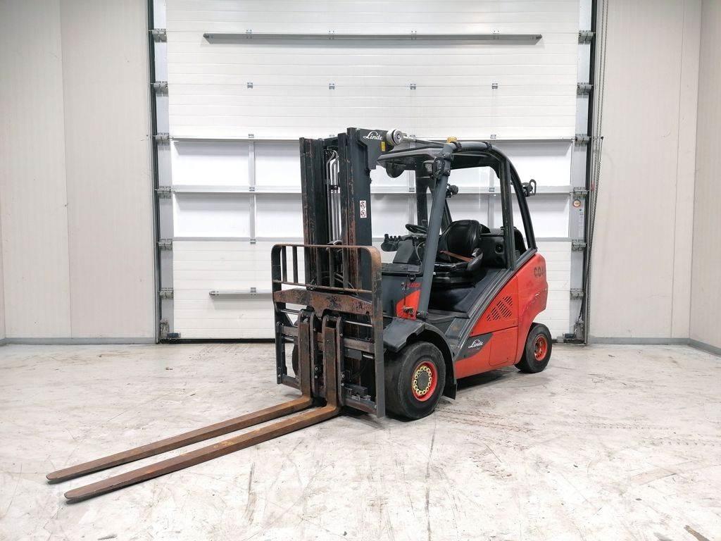 Linde H30T-02 LPG'li forkliftler