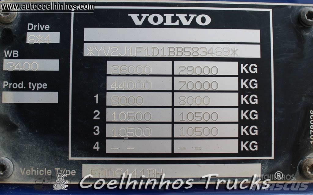 Volvo FMX 410  6x4 Damperli kamyonlar