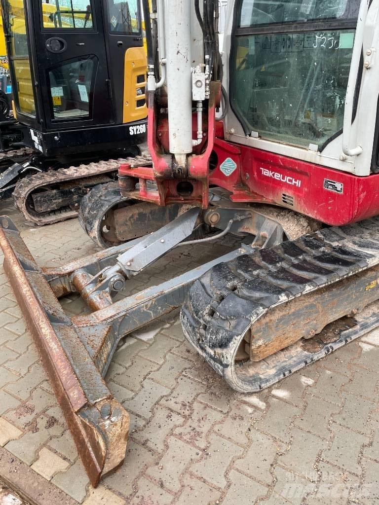 Takeuchi TB 260 Mini ekskavatörler, 7 tona dek
