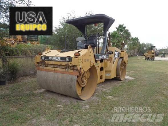 CAT CB-534DXW Tek tamburlu silindirler