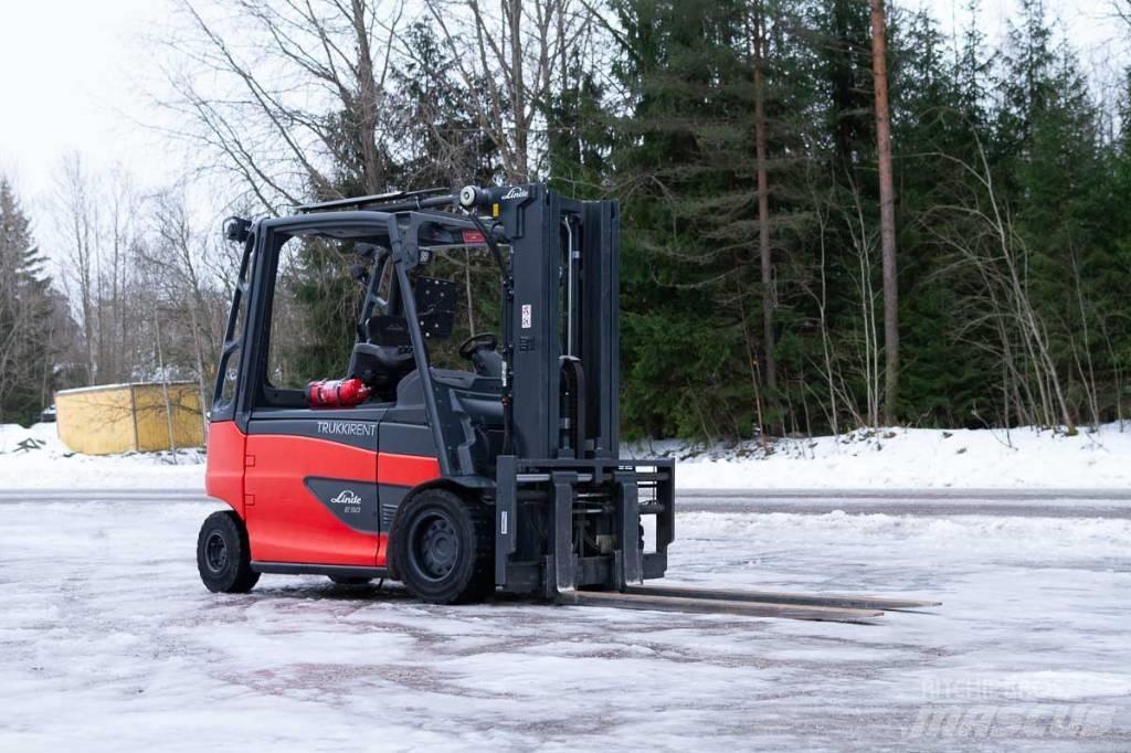 Linde E 50 Elektrikli forkliftler