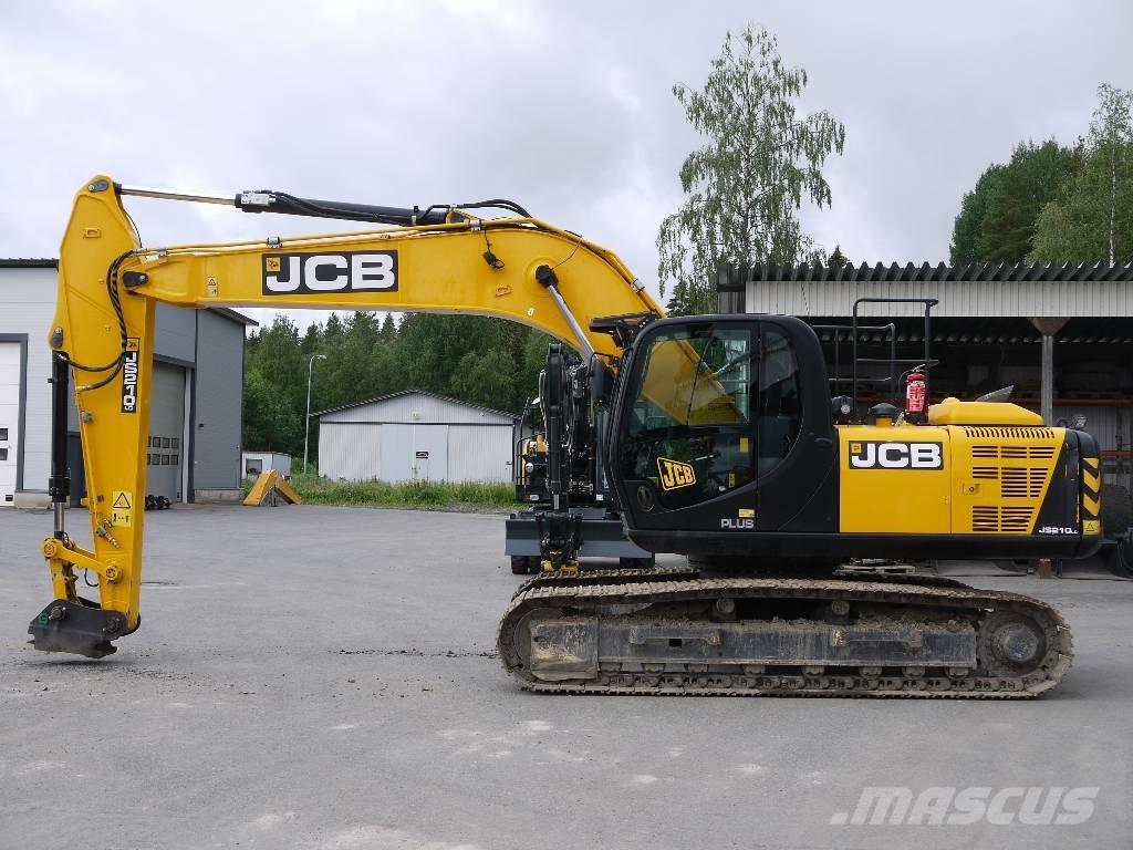 JCB JS 210 LC Paletli ekskavatörler