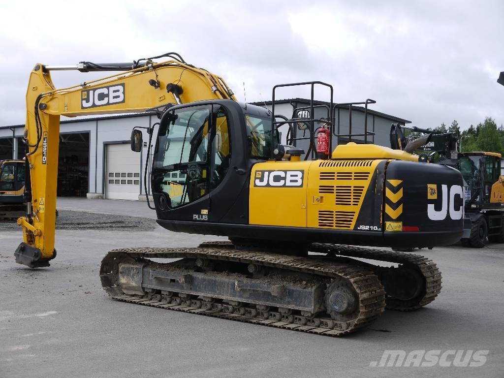 JCB JS 210 LC Paletli ekskavatörler