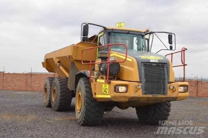 Bell B40D Belden kirma kaya kamyonu
