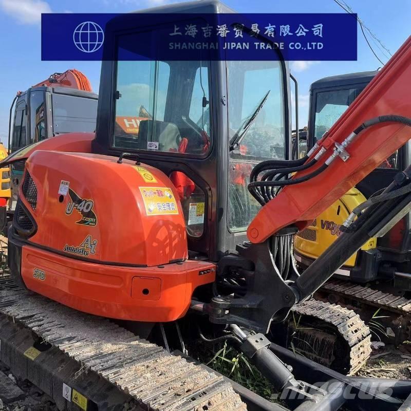 Kubota U 40 Mini ekskavatörler, 7 tona dek