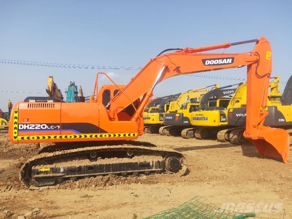 Doosan DH220LC-7 Paletli ekskavatörler