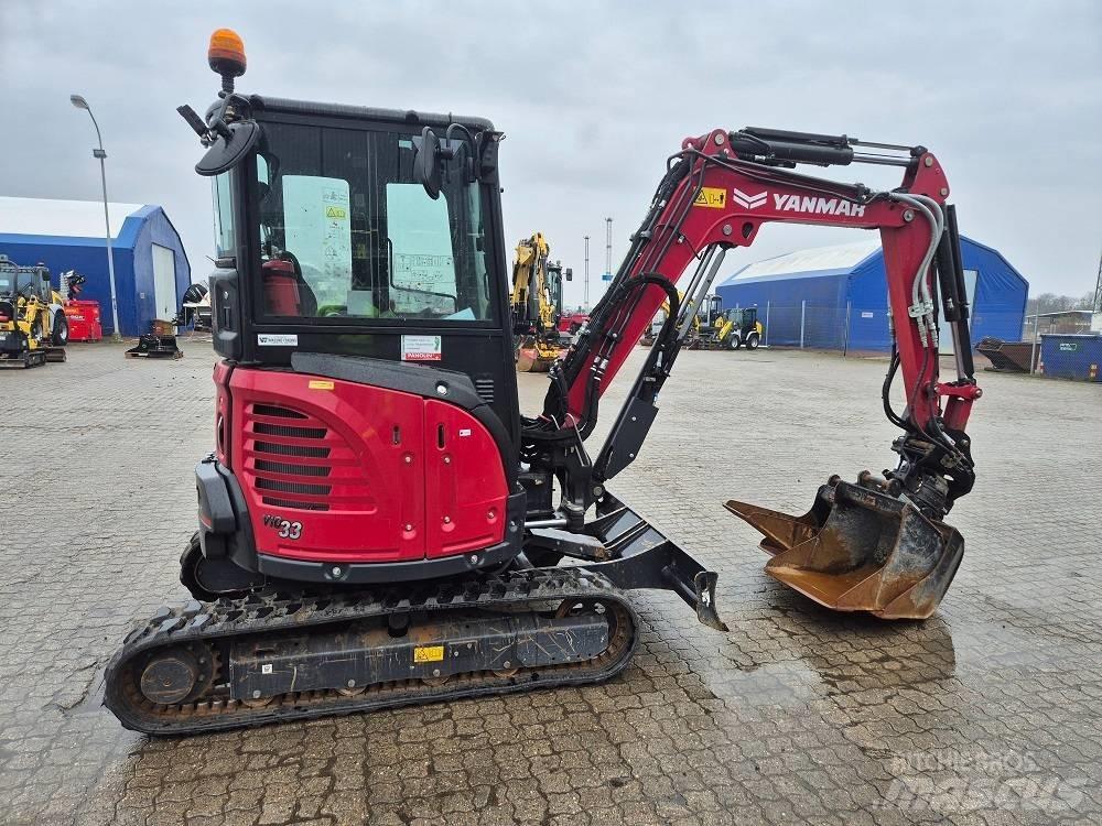 Yanmar Vio 33 Mini ekskavatörler, 7 tona dek