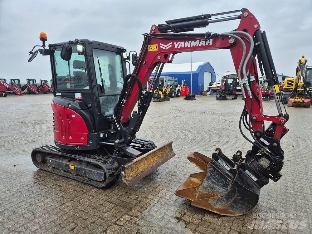 Yanmar Vio 33 Mini ekskavatörler, 7 tona dek