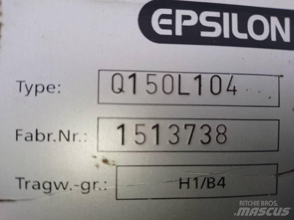 Epsilon Q 150 Tomruk vinçleri
