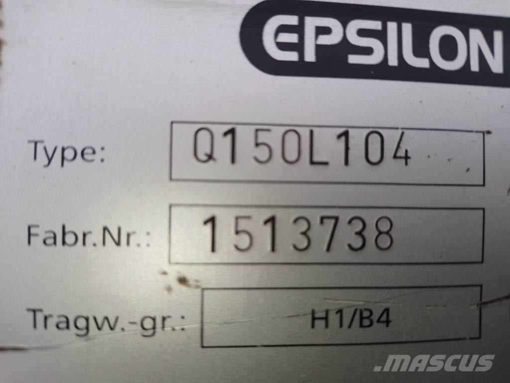 Epsilon Q 150 L104 Tomruk vinçleri