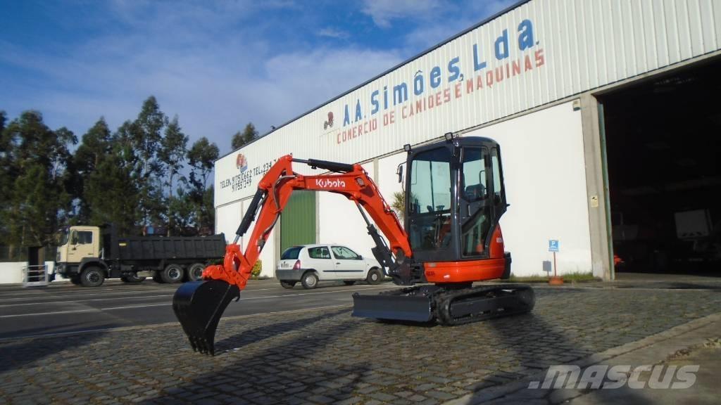 Kubota U 20-3 Mini ekskavatörler, 7 tona dek