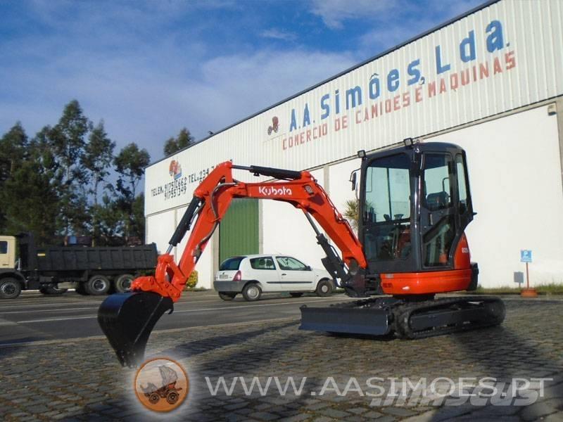 Kubota U 20-3 Mini ekskavatörler, 7 tona dek