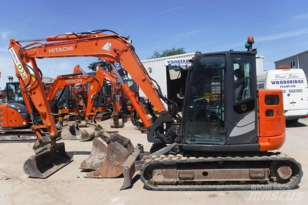 Hitachi ZX 85 US B-6 Midi ekskavatörler 7 - 12 t