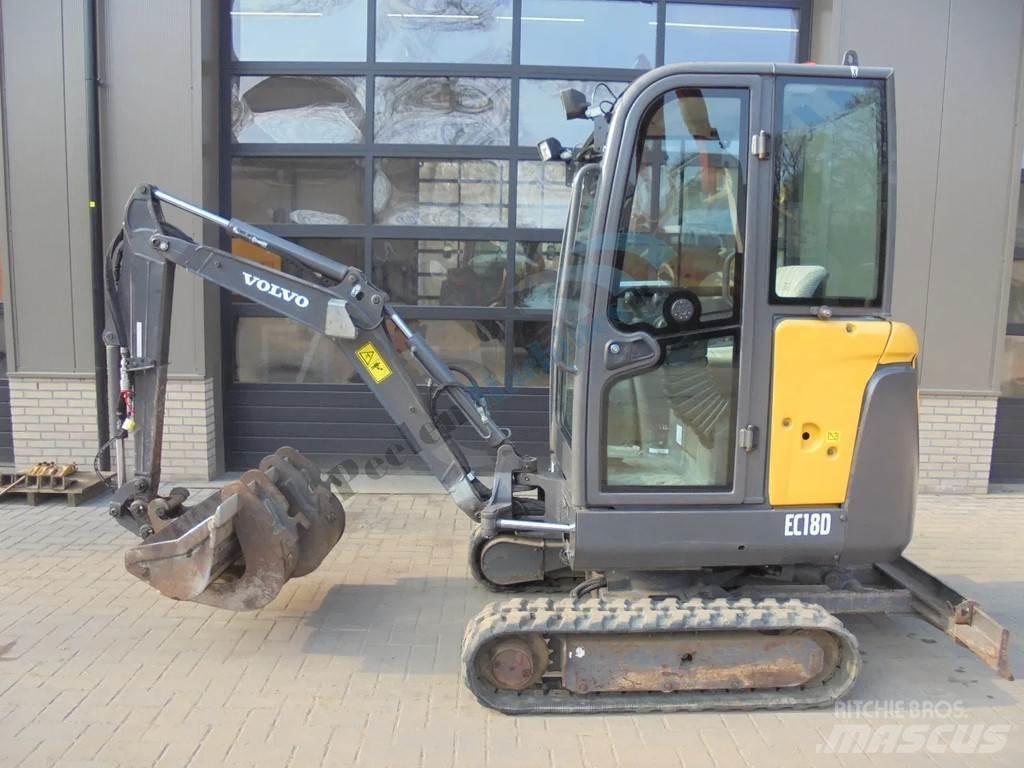 Volvo EC 18 D Mini ekskavatörler, 7 tona dek