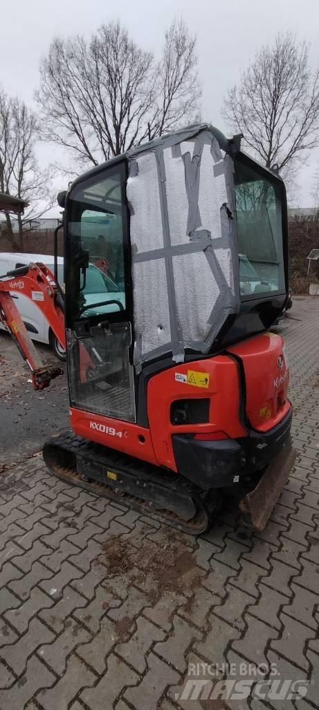 Kubota KX 019-4 Mini ekskavatörler, 7 tona dek
