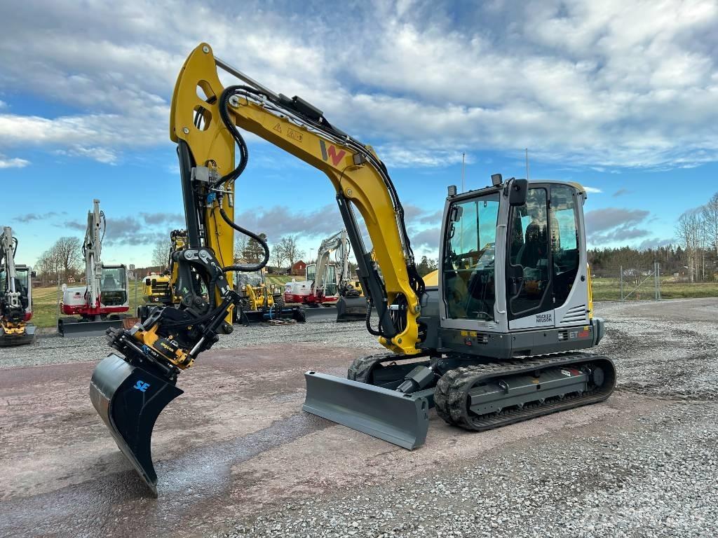 Wacker Neuson ET65 Mini ekskavatörler, 7 tona dek
