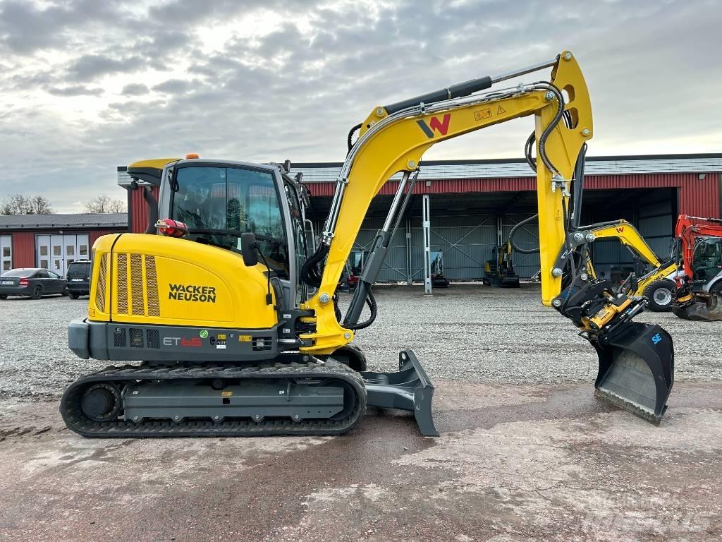 Wacker Neuson ET65 Mini ekskavatörler, 7 tona dek