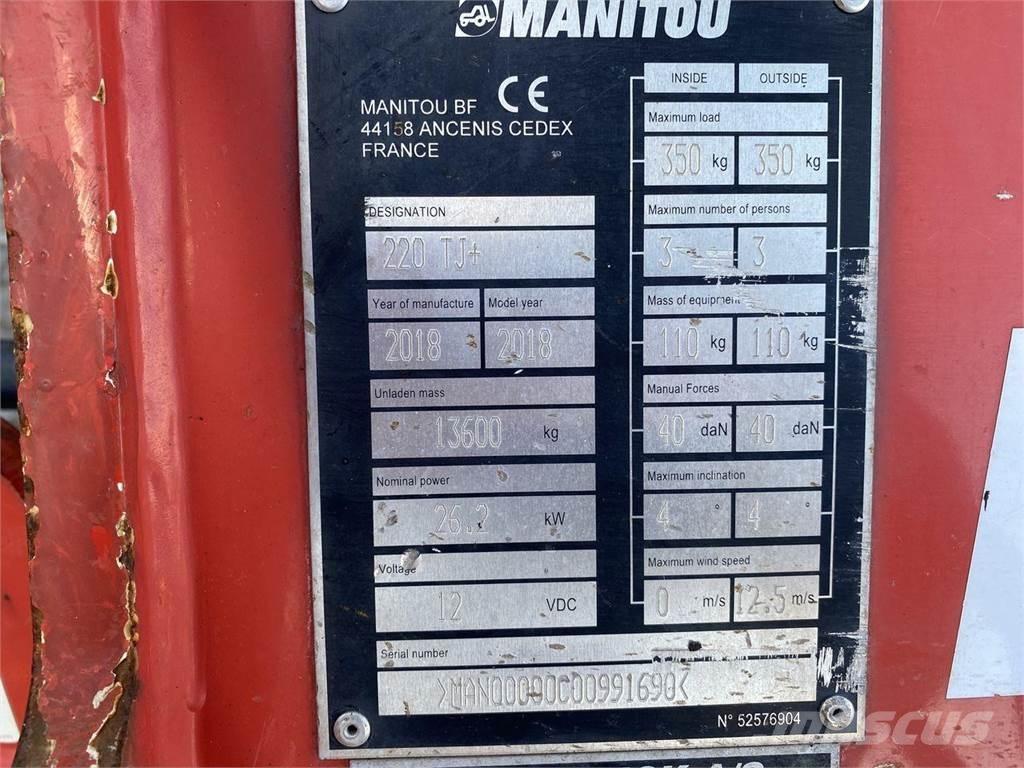 Manitou 200TJ+ Körüklü personel platformları