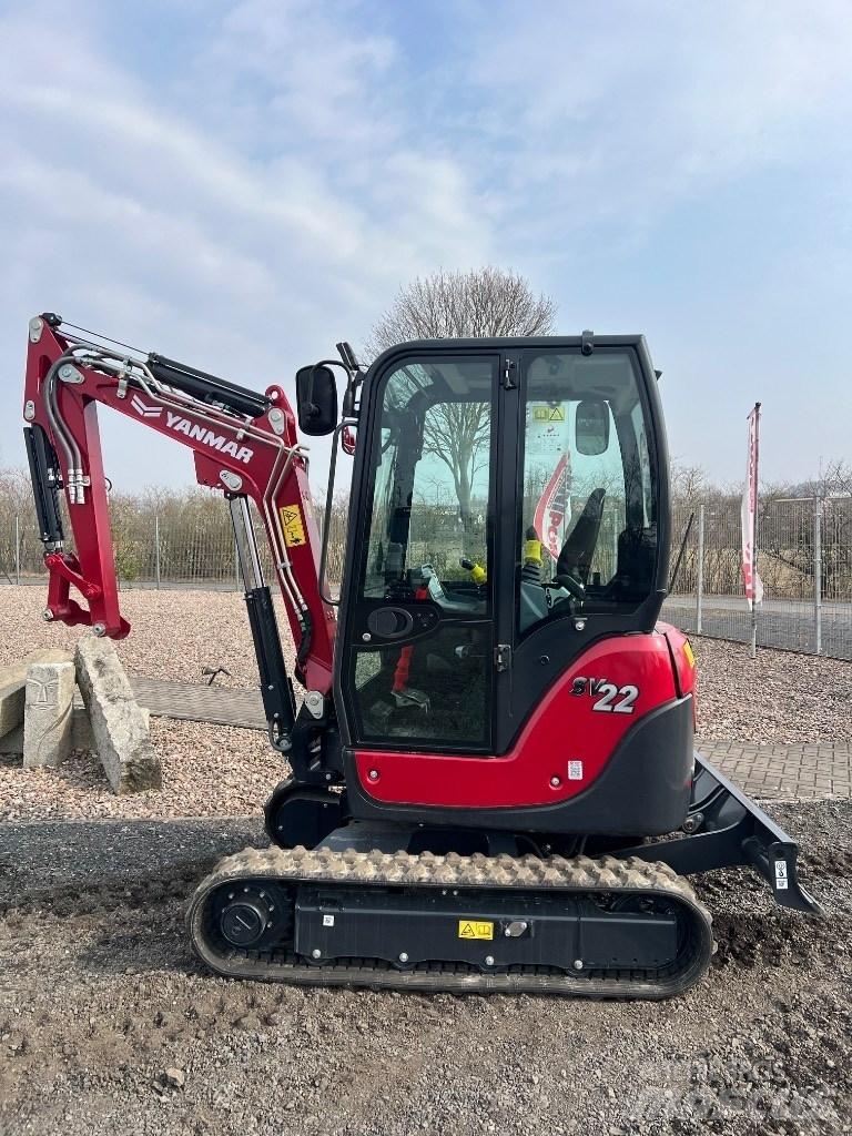 Yanmar SV 22 Mini ekskavatörler, 7 tona dek