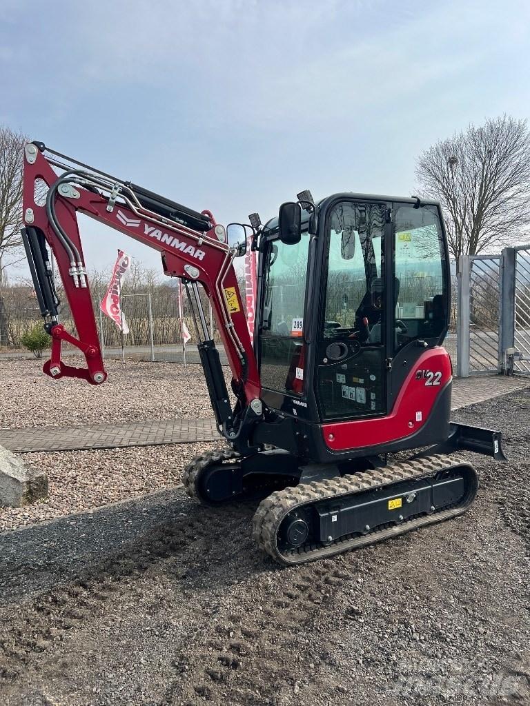 Yanmar SV 22 Mini ekskavatörler, 7 tona dek