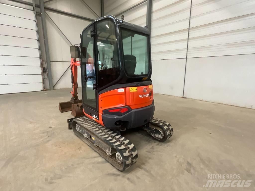 Kubota U 27-4 Mini ekskavatörler, 7 tona dek