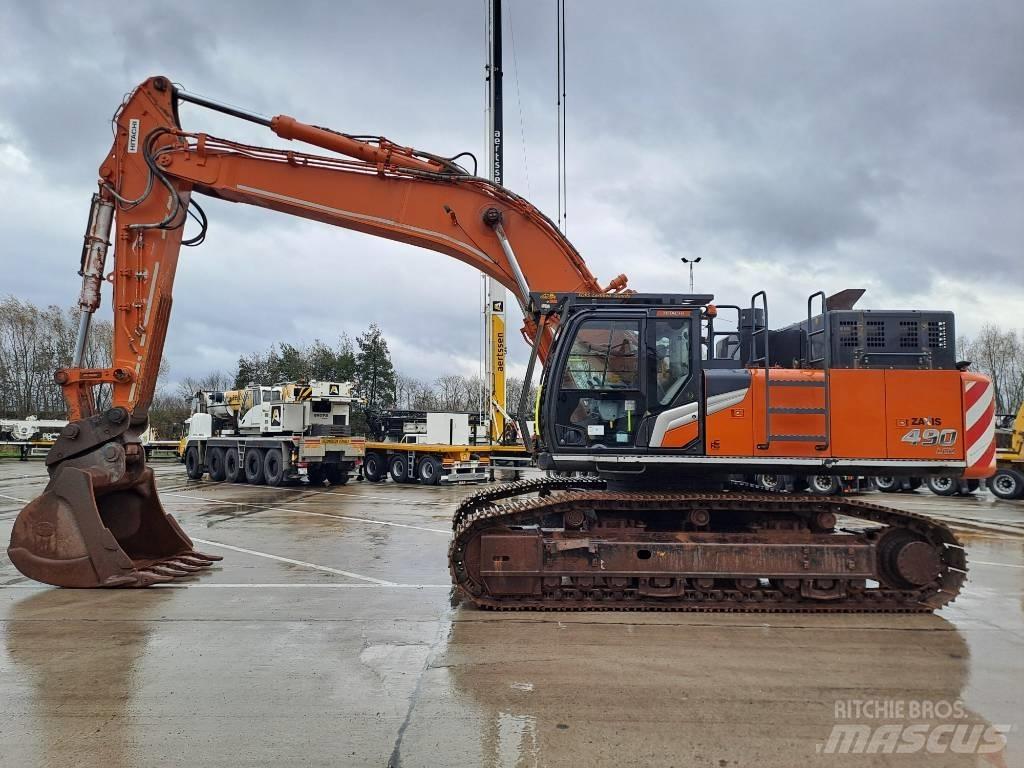 Hitachi ZX490LCH-7 Paletli ekskavatörler