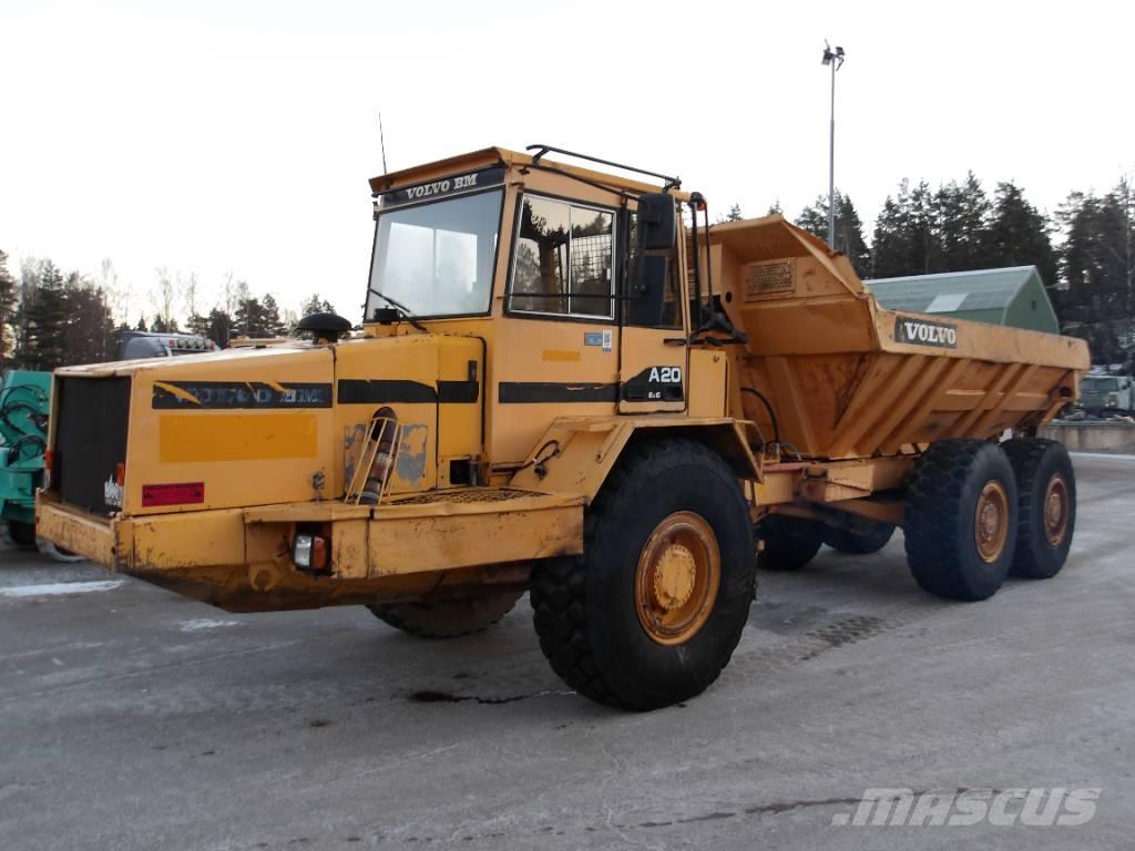 Volvo BM A 20 6+6 Belden kirma kaya kamyonu