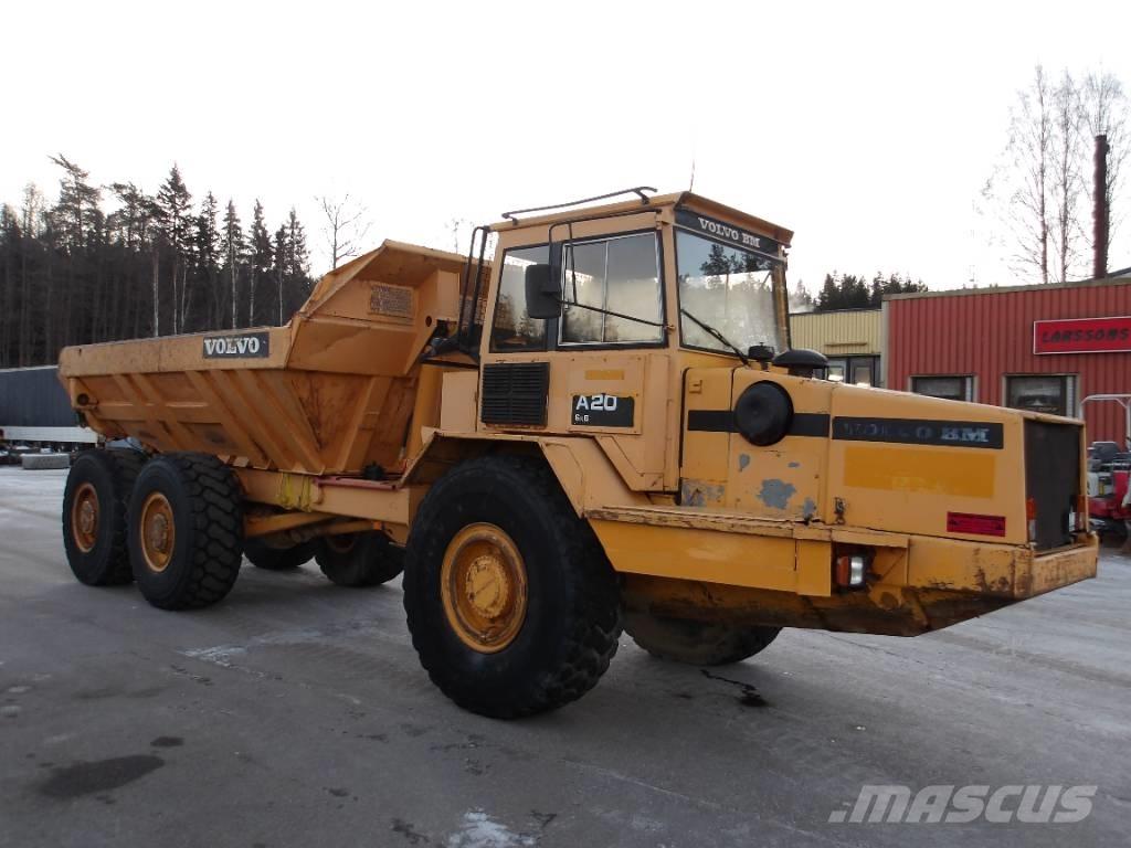 Volvo BM A 20 6+6 Belden kirma kaya kamyonu