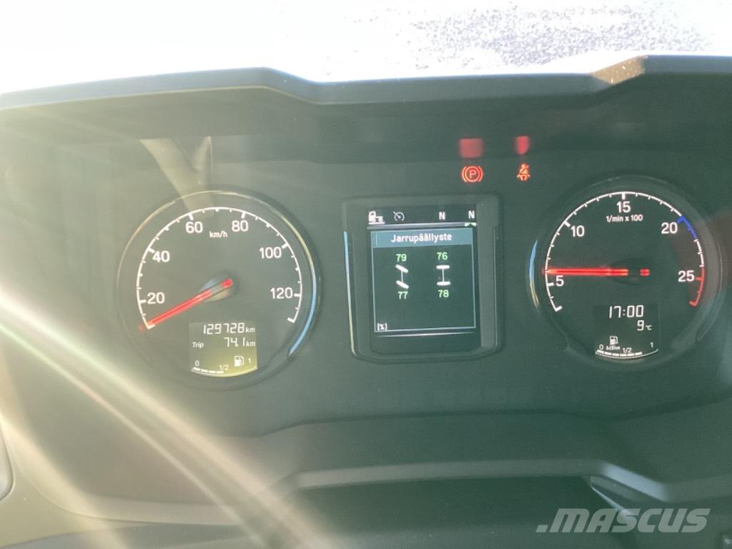 Scania P 250 Kapali kasa kamyonlar