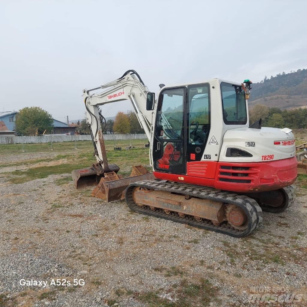 Takeuchi TB 290 Midi ekskavatörler 7 - 12 t