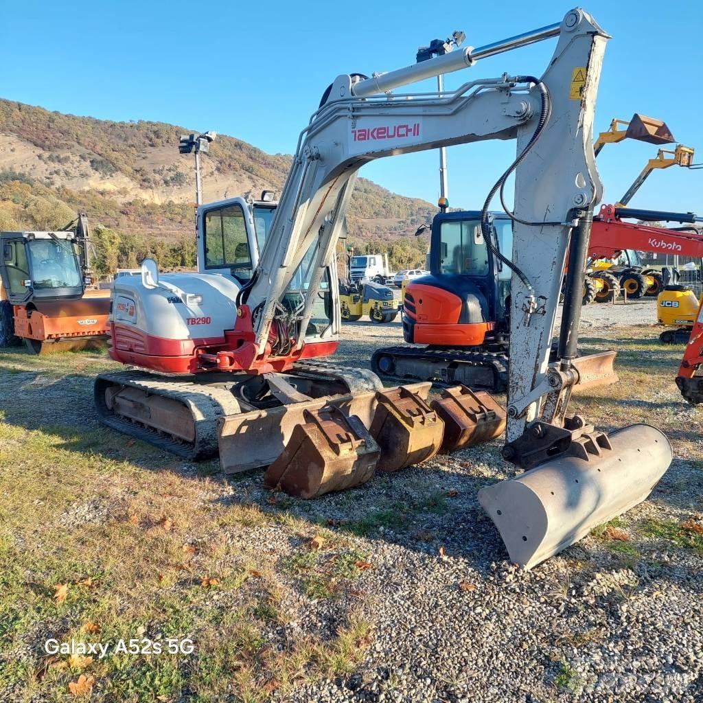 Takeuchi TB 290 Midi ekskavatörler 7 - 12 t
