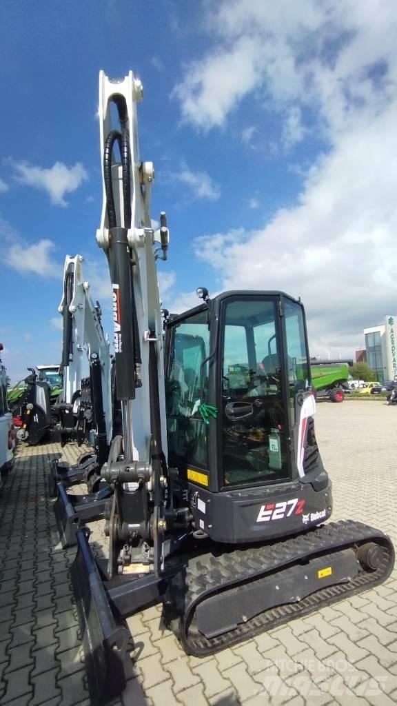 Bobcat E 27z Mini ekskavatörler, 7 tona dek