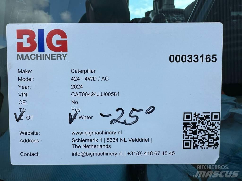 CAT 424 - 4WD / AC Kazıcı yükleyiciler - beko loder