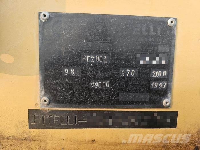 Bitelli SF200 Asfalt sericiler