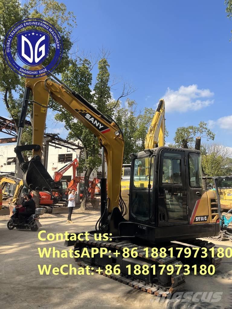 Sany SY 55 C Mini ekskavatörler, 7 tona dek