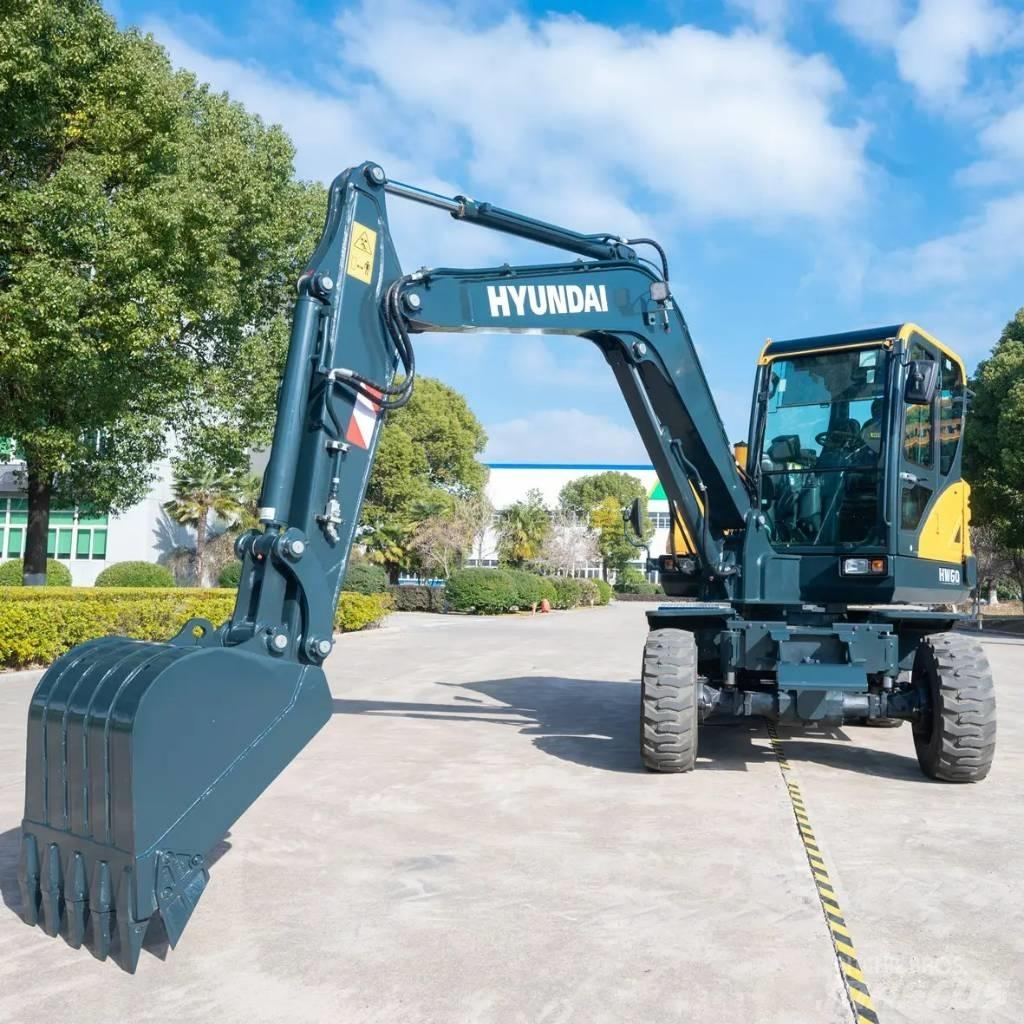 Hyundai HW 60 Mini ekskavatörler, 7 tona dek