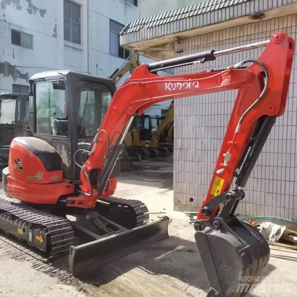 Kubota U35 Mini ekskavatörler, 7 tona dek