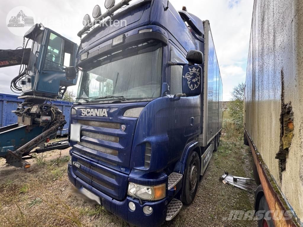 Scania R 420 LB Kapali kasa kamyonlar