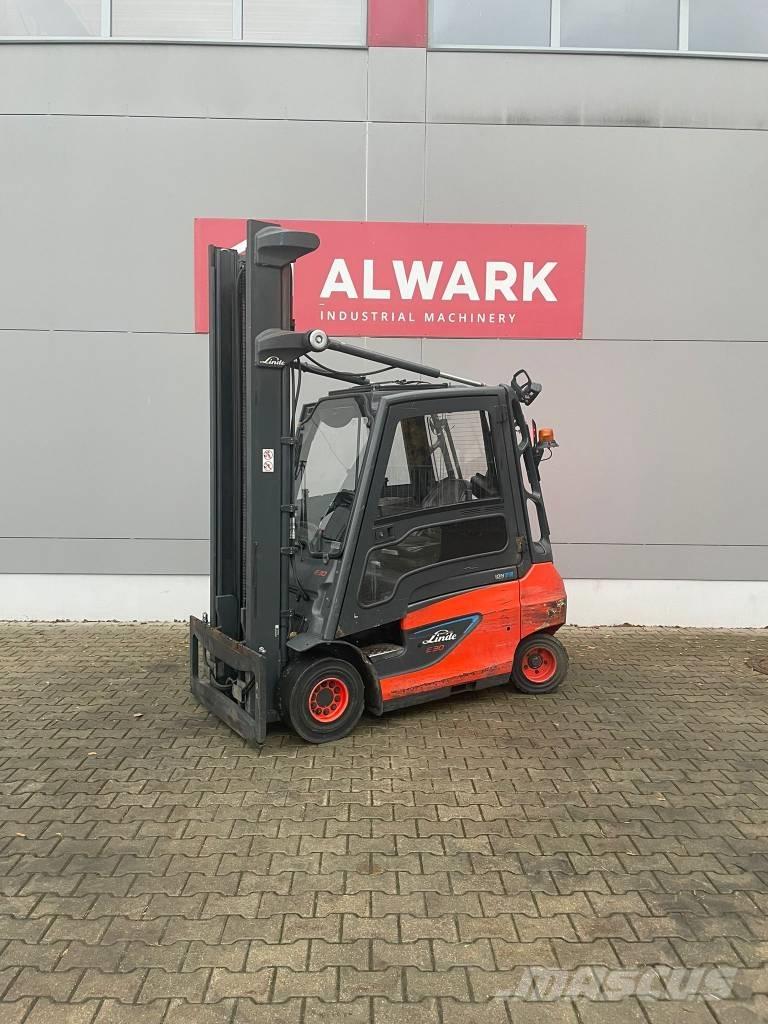 Linde E30 Li-ION Elektrikli forkliftler