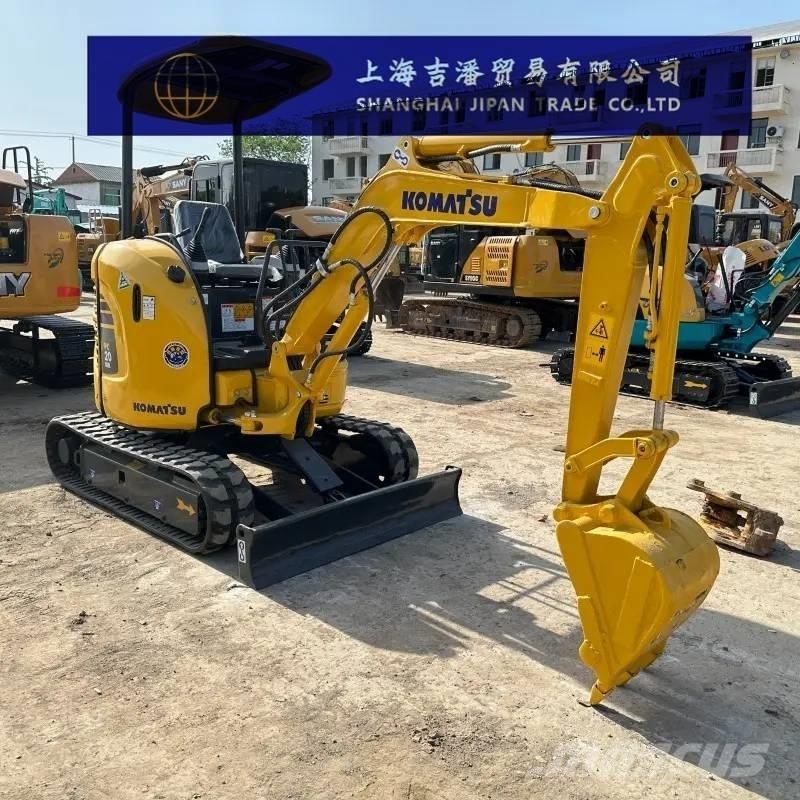 Komatsu PC 20 MR Mini ekskavatörler, 7 tona dek