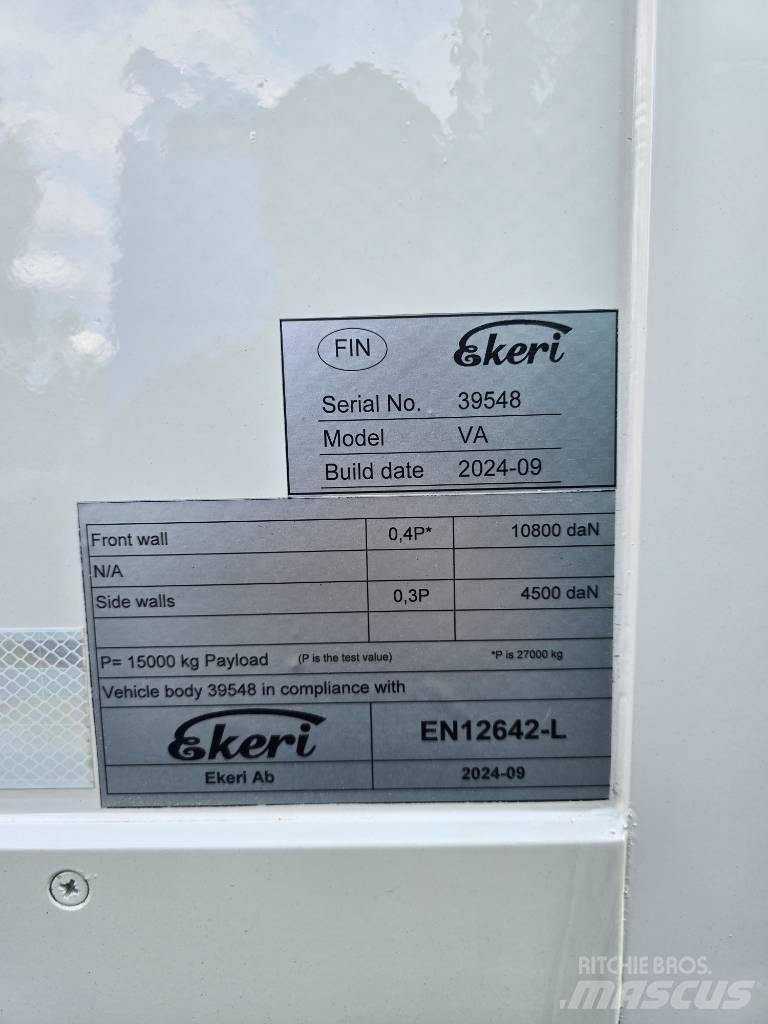 Volvo FH460 Kapali kasa kamyonlar